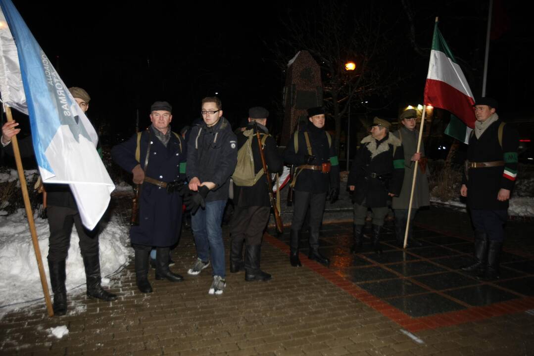 Naktinis žygis „Klaipėdos sukilėlių keliais“