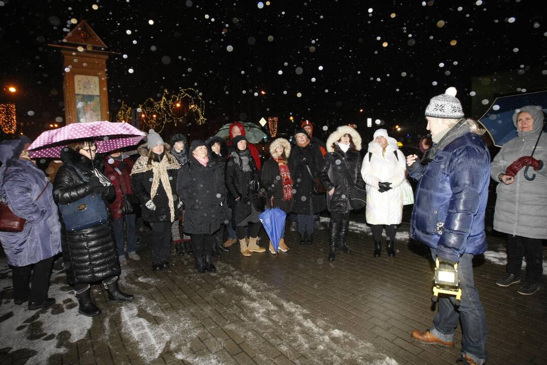 Vaizdo ir garso instaliacija "Klaipėdos širdies dūžiai"