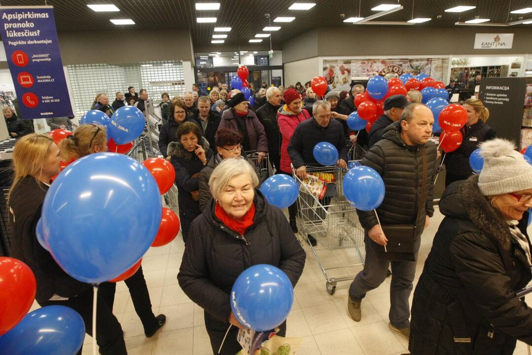 Klaipėdiečių laukta „Maxima“ stebino asortimento gausa