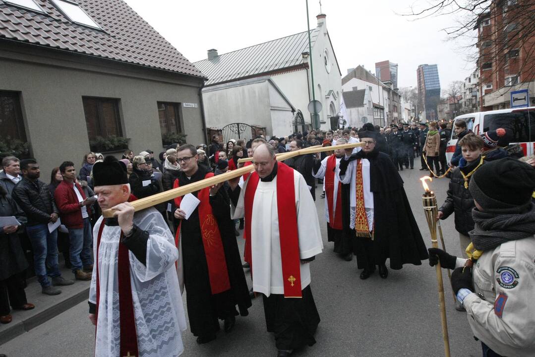 Kryžiaus kelias Klaipėdos miesto gatvėmis