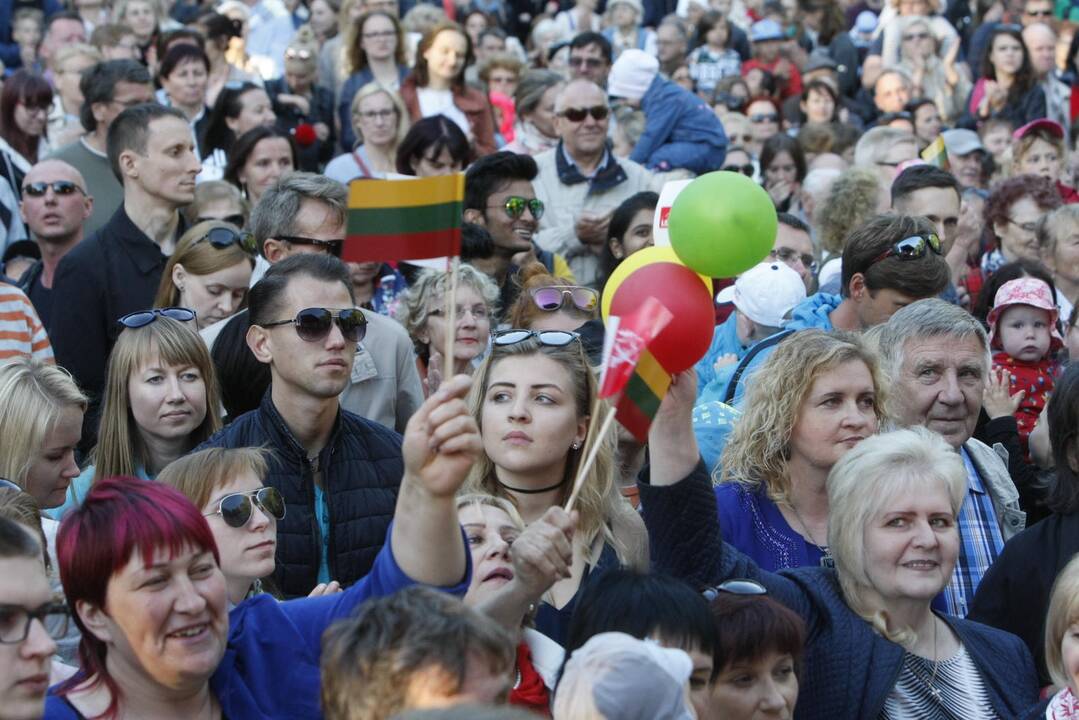 Klaipėdą drebino „Tautiška giesmė“