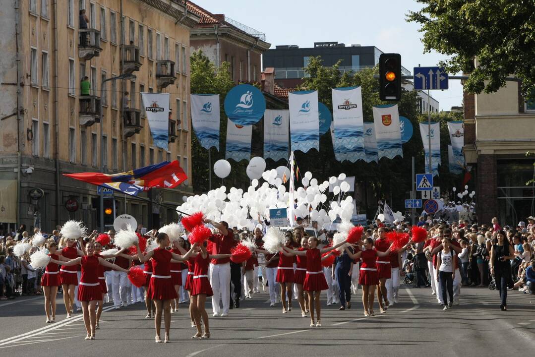 Jūros šventės eitynėse – tūkstančiai spalvų