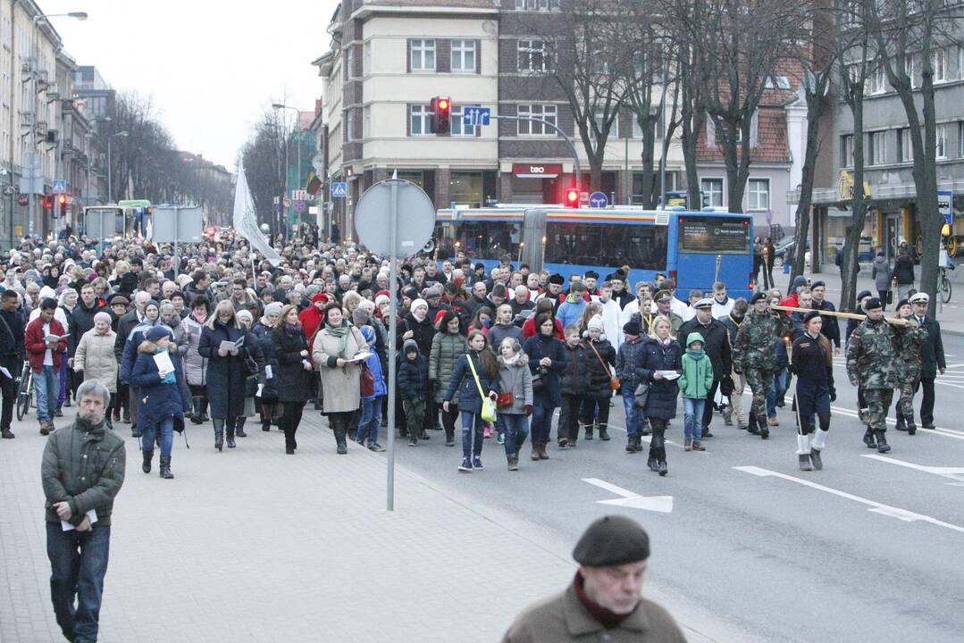 Kryžiaus kelias Klaipėdos miesto gatvėmis