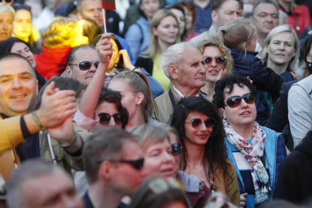 Klaipėdą drebino „Tautiška giesmė“