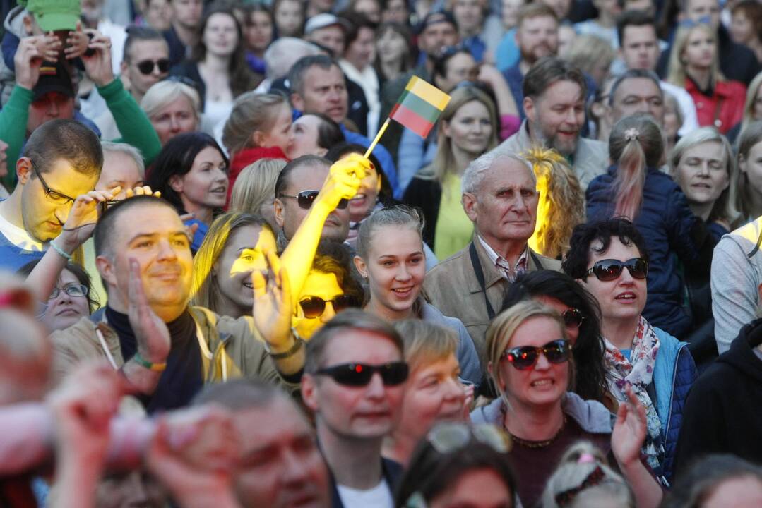 Klaipėdą drebino „Tautiška giesmė“