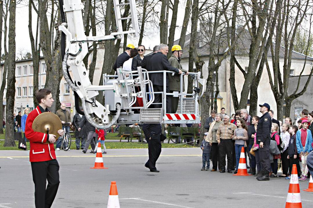 Ugniagesiai į savo šventę pakvietė kretingiškius