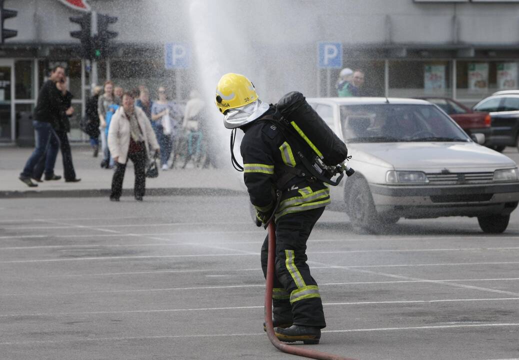 Ugniagesiai į savo šventę pakvietė kretingiškius