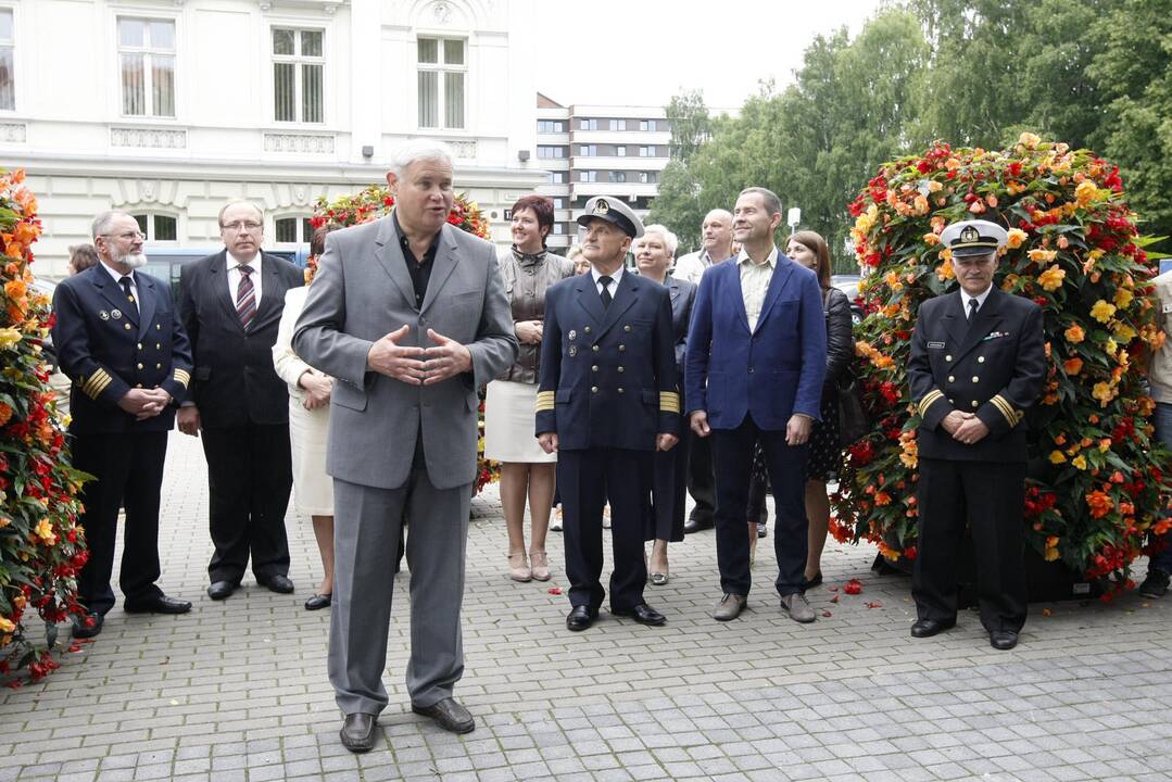 Lietuvos aukštosios jūreivystės mokyklos diplomų įteikimo šventė