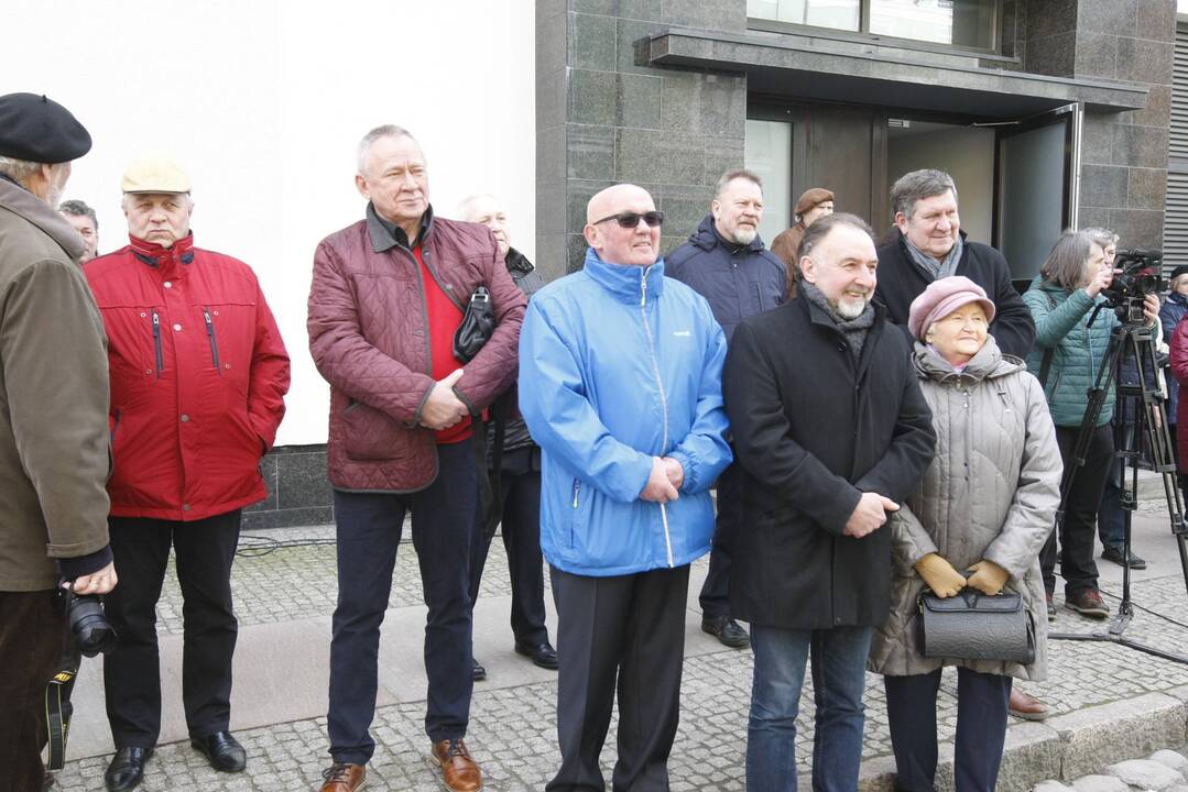 Legendiniam aktoriui V. Kancleriui – memorialinė lenta