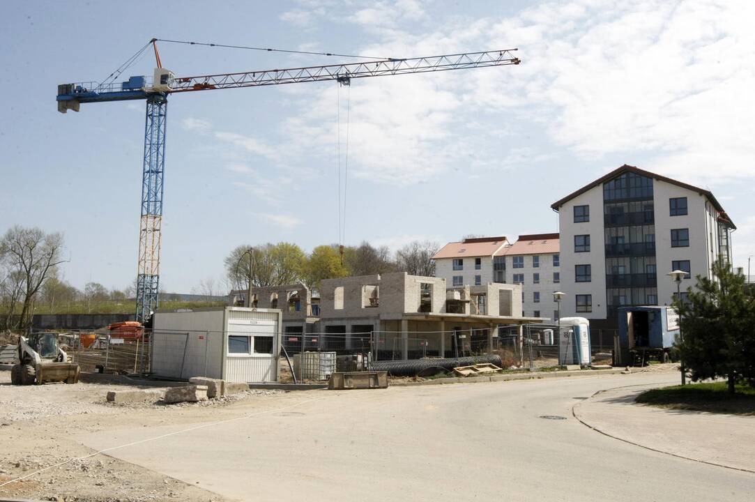 Mieste dygsta nauji kvartalai