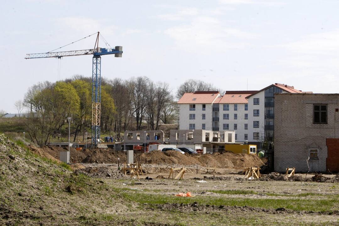 Mieste dygsta nauji kvartalai