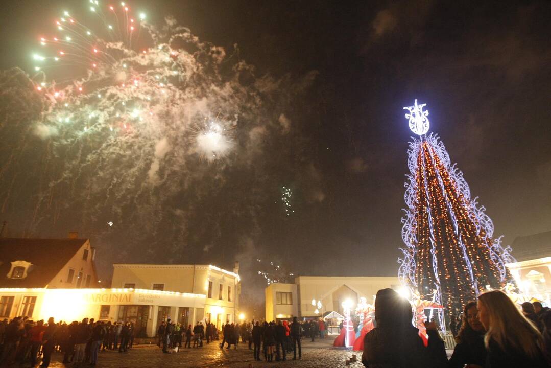 Klaipėdiečiai įžengė į 2014-uosius metus