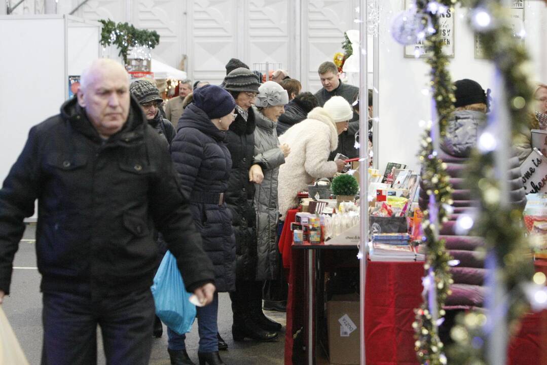 Klaipėdoje atidaryta kalėdinė mugė