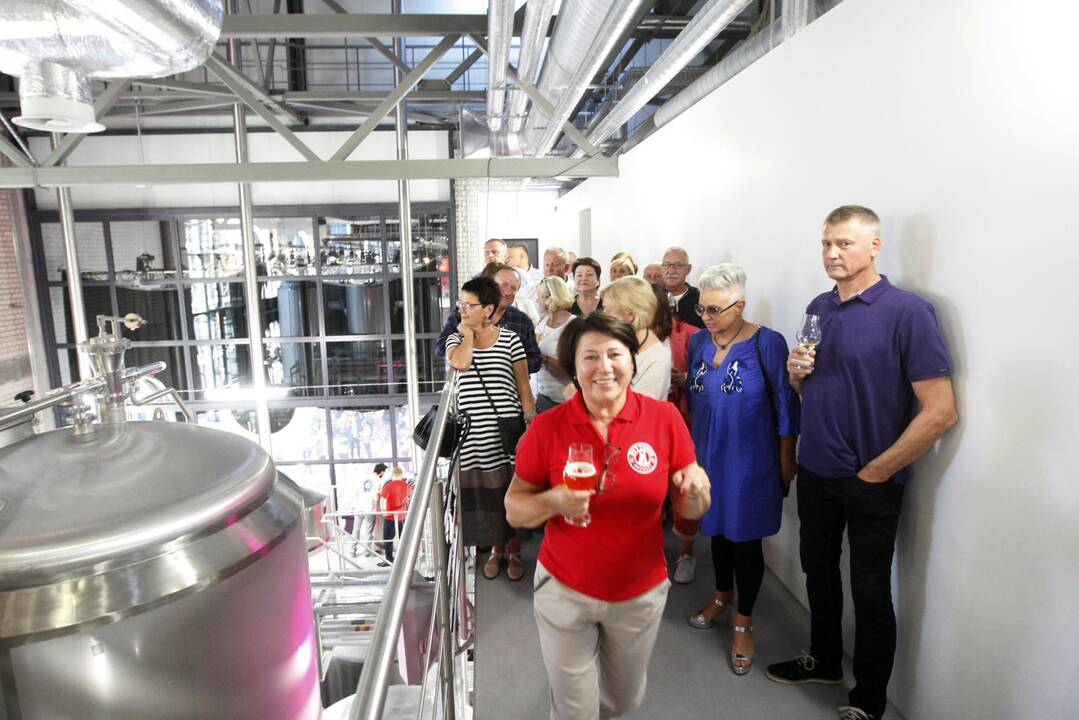 "Švyturys Brewery" daryklos šventinis atidarymo renginys 