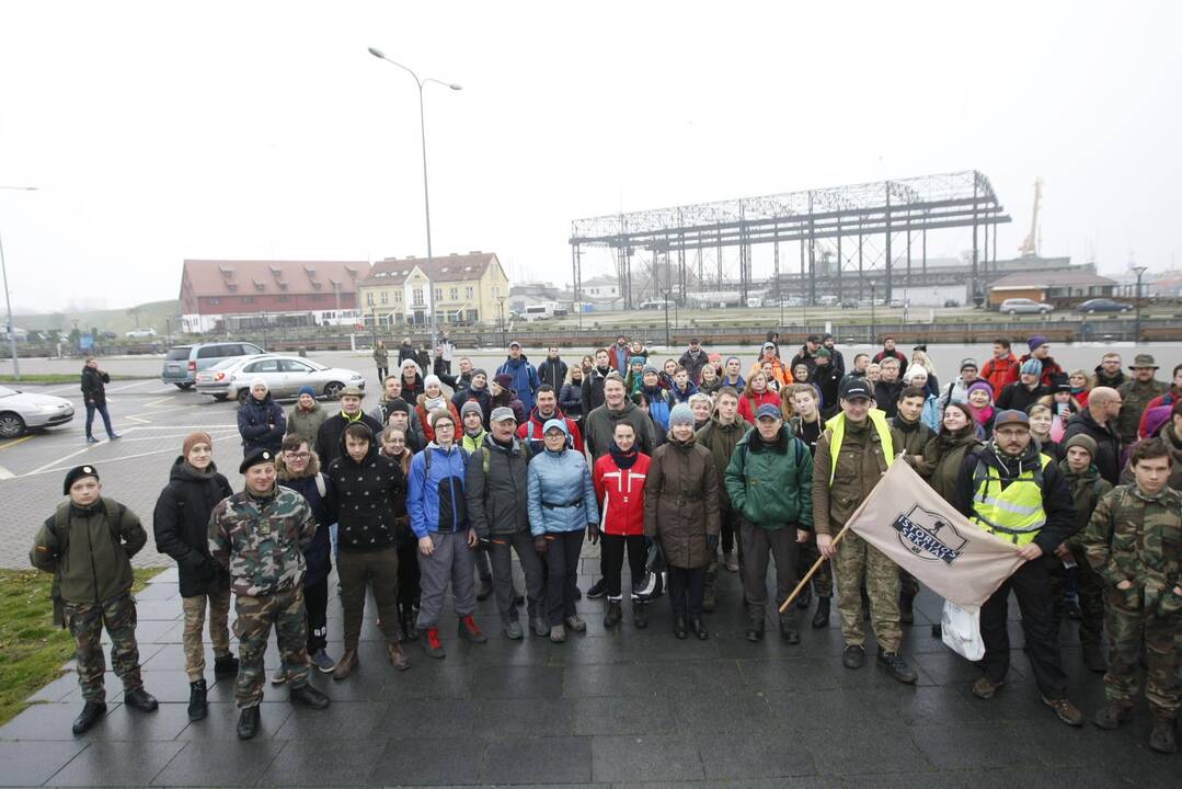 Pėsčiųjų žygiai Klaipėdoje