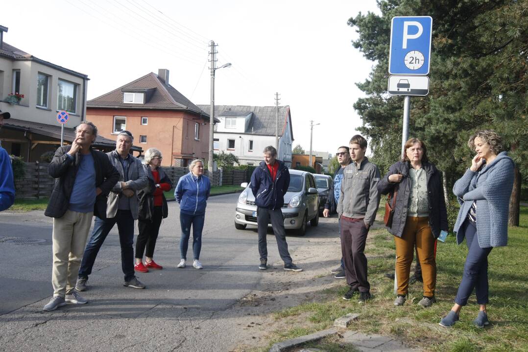 Įpykę klaipėdiečiai susitiko su savivaldybės atstovais: parko kaimynystė vargina?
