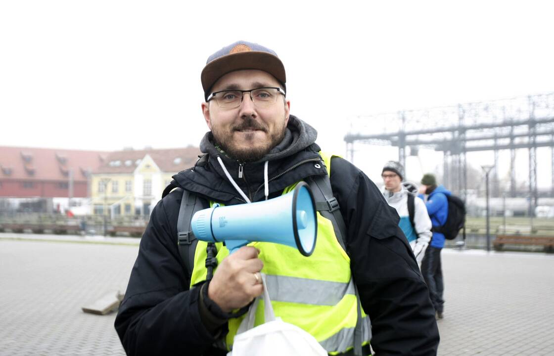 Pėsčiųjų žygiai Klaipėdoje