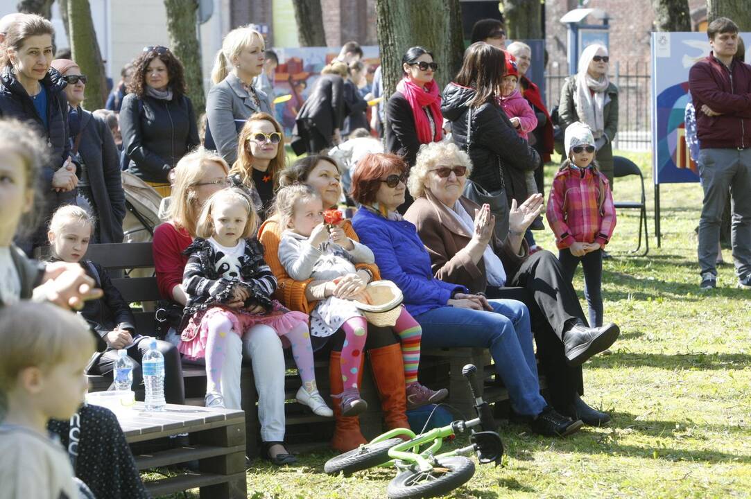 Festivalis sukvietė uostamiesčio šeimas 