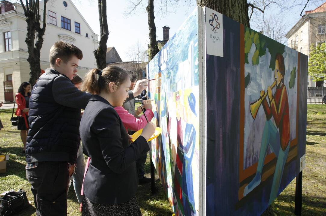 Festivalis sukvietė uostamiesčio šeimas 