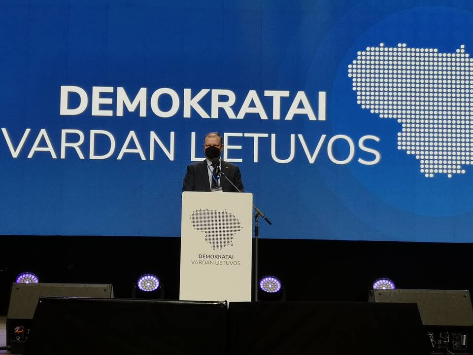 Demokratų sąjungai „Vardan Lietuvos“ vadovaus S. Skvernelis