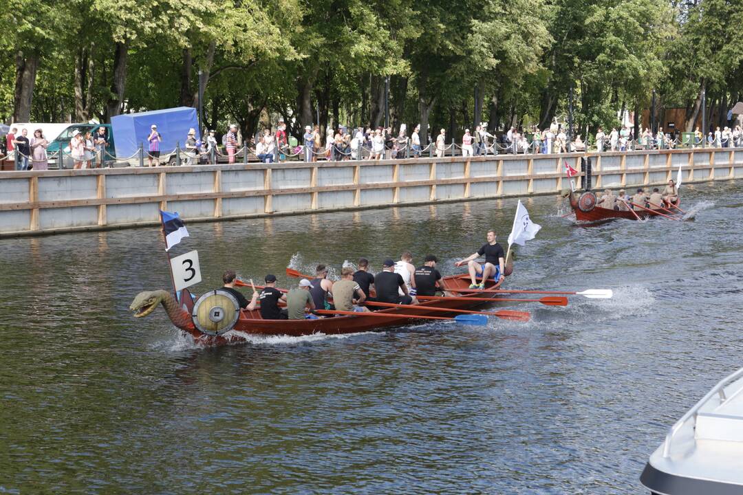 „Drakonų“ lenktynės Dangėje