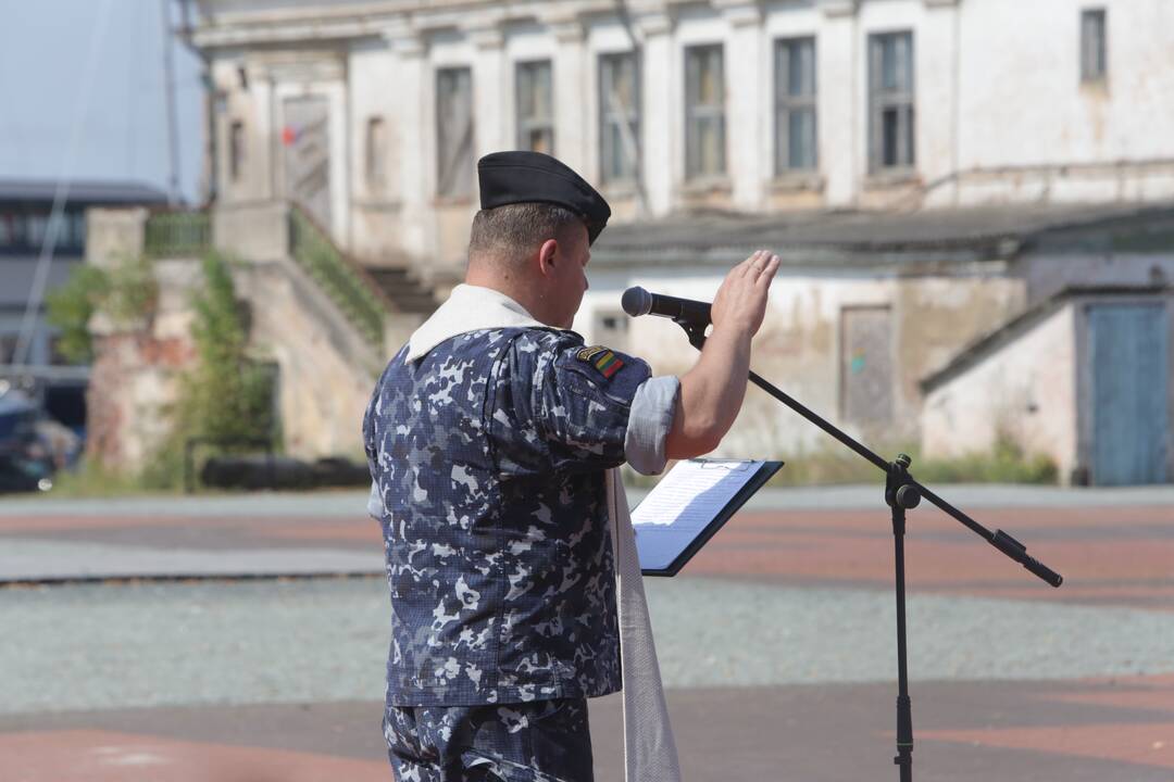 Klaipėdos piliavietėje vyko iškilmingas minėjimas