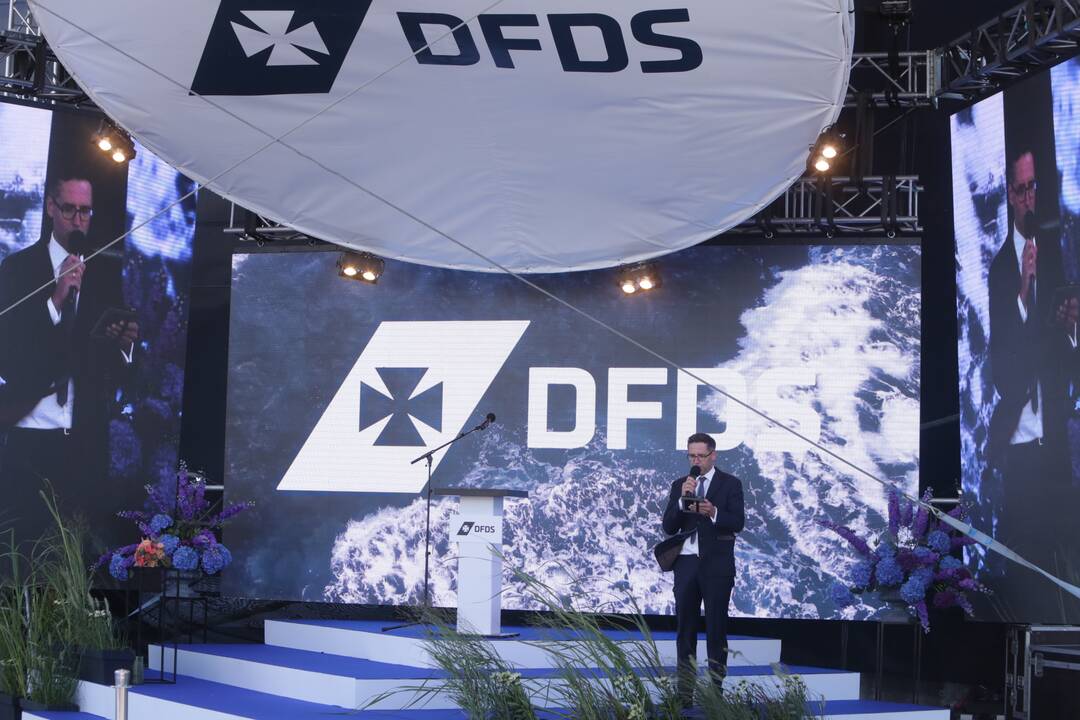 DFDS kelto vardo suteikimo ceremonija