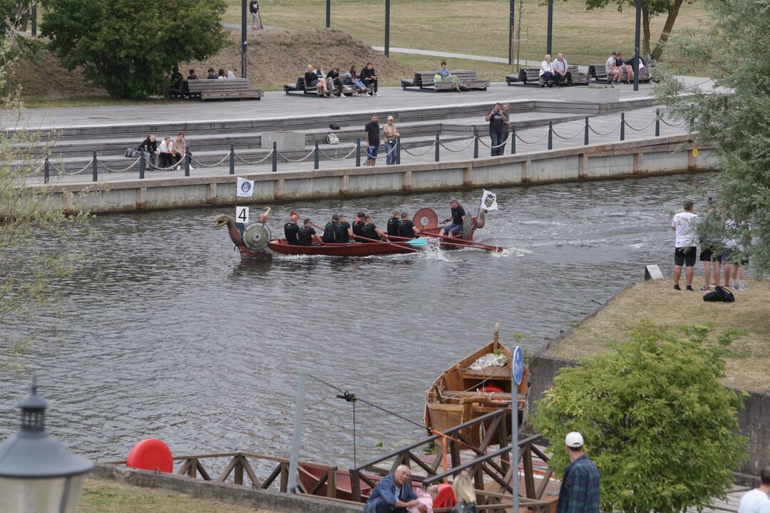 „Drakonų“ lenktynės Dangėje