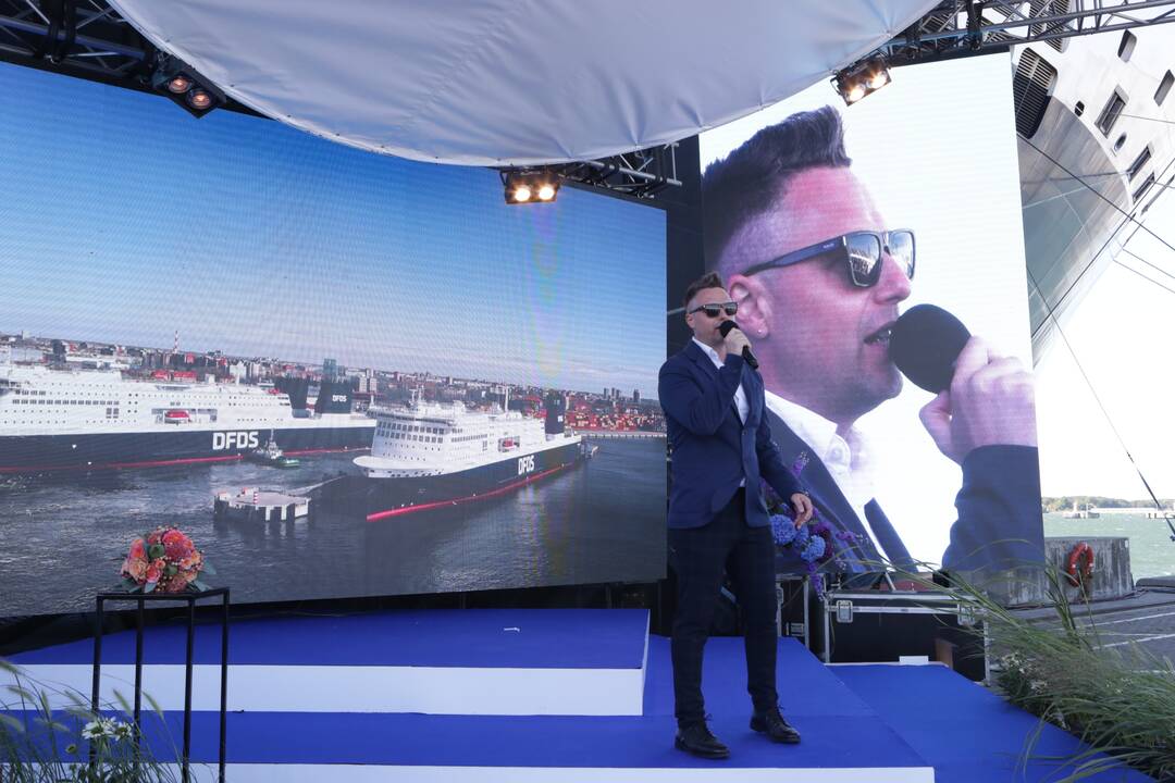 DFDS kelto vardo suteikimo ceremonija