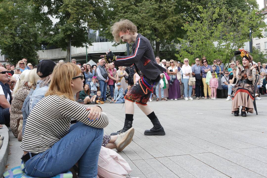 Teatriniai potyriai Jūros šventėje