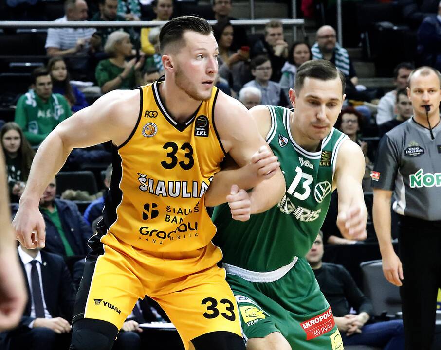 LKL: „Žalgiris“–„Šiauliai“