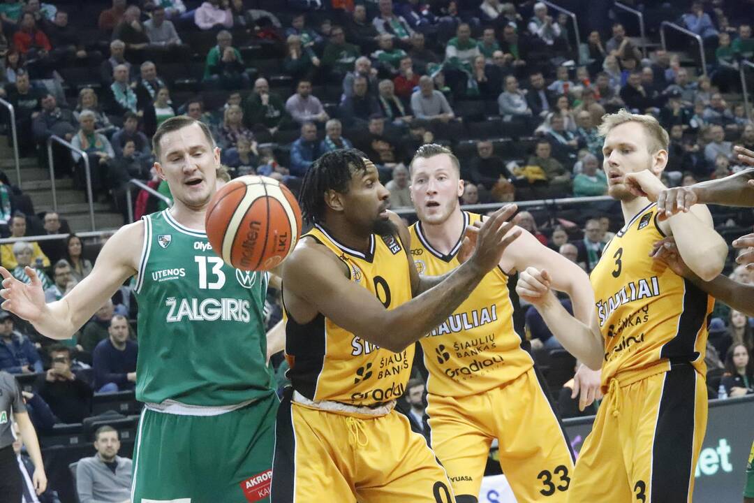 LKL: „Žalgiris“–„Šiauliai“