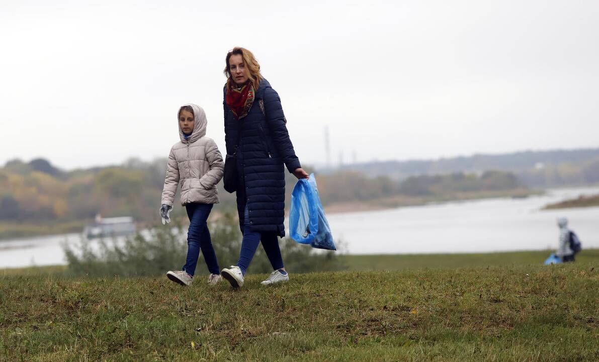 Kauniečiai valė Nemuną ir Nerį.