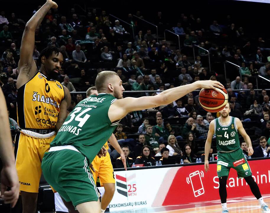 LKL: „Žalgiris“–„Šiauliai“