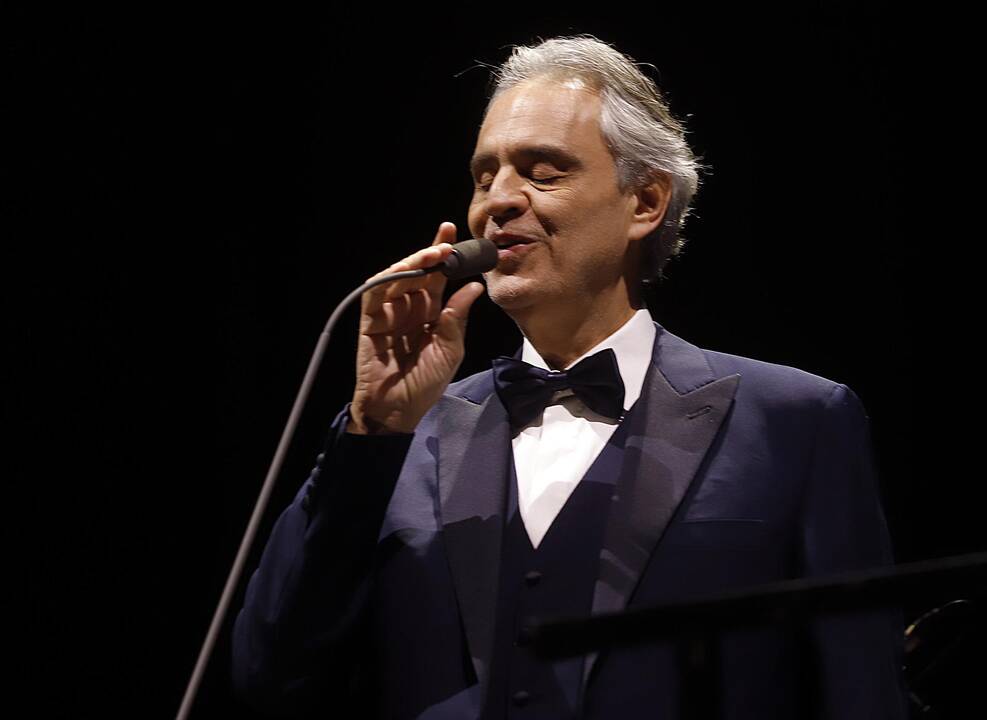 Andrea Bocelli koncertas "Žalgirio" arenoje