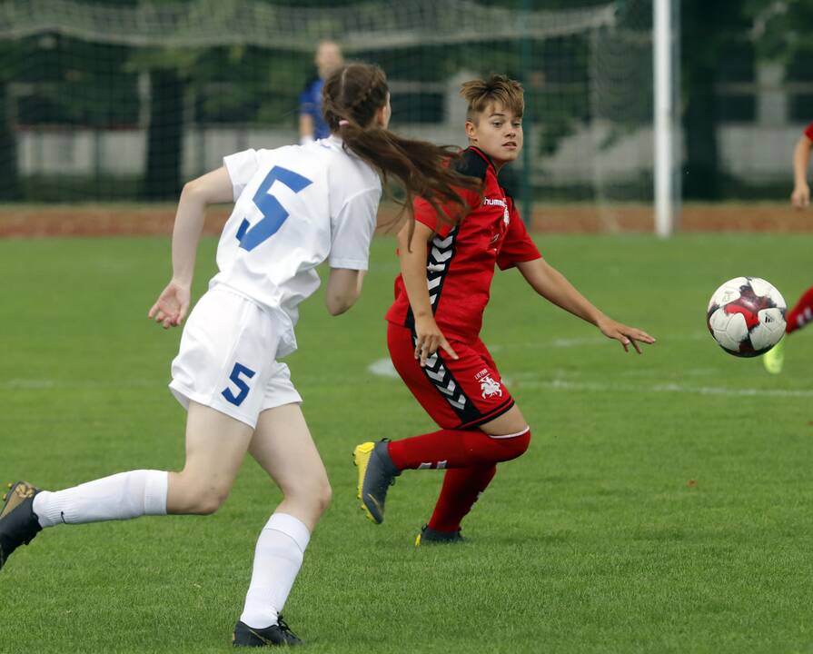Baltijost taurė WU-17 futbolo rungtynės Lietuva - Estija 4:0