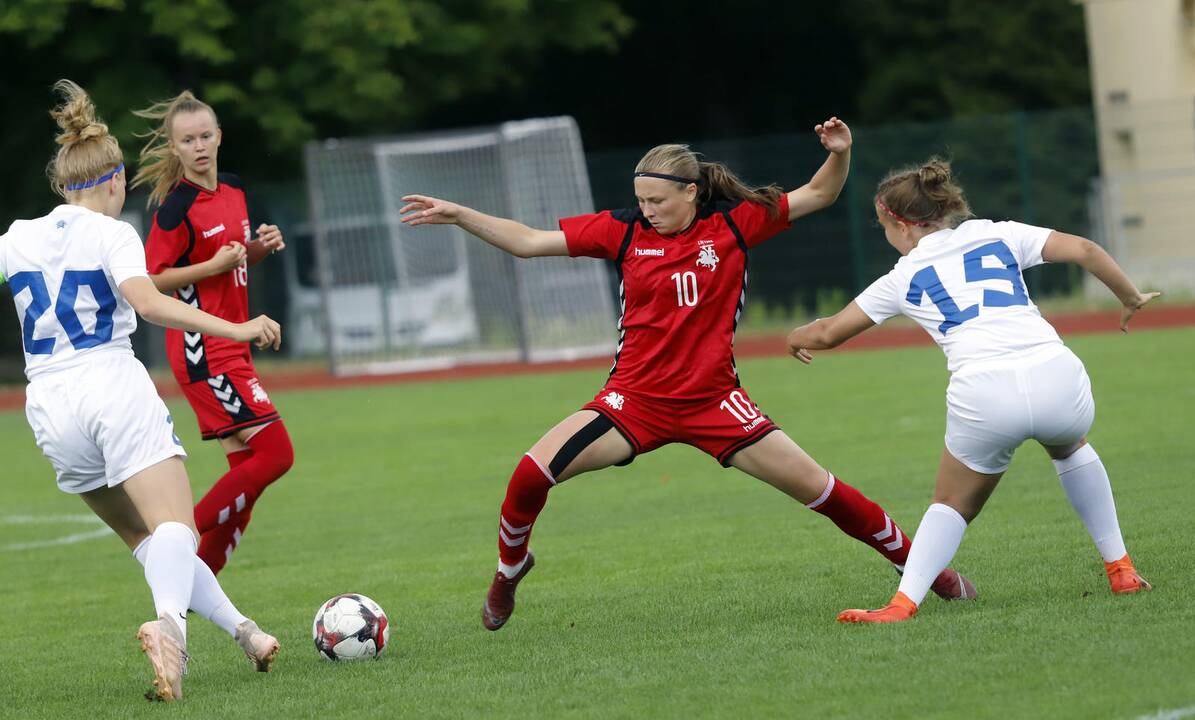 Baltijost taurė WU-17 futbolo rungtynės Lietuva - Estija 4:0