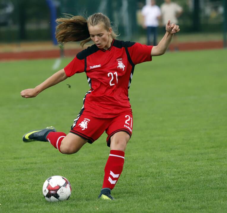 Baltijost taurė WU-17 futbolo rungtynės Lietuva - Estija 4:0