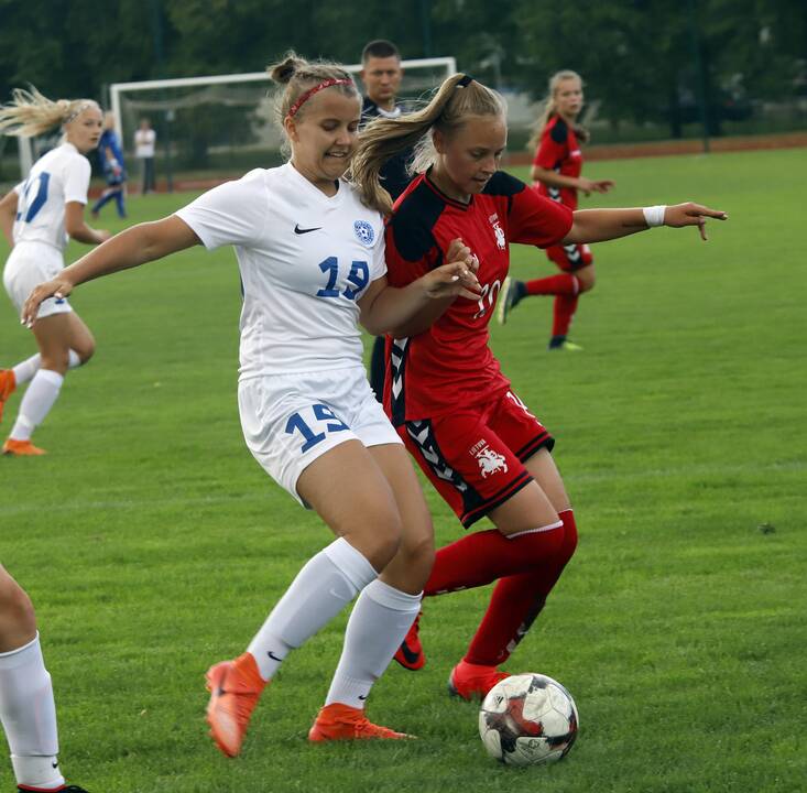 Baltijost taurė WU-17 futbolo rungtynės Lietuva - Estija 4:0