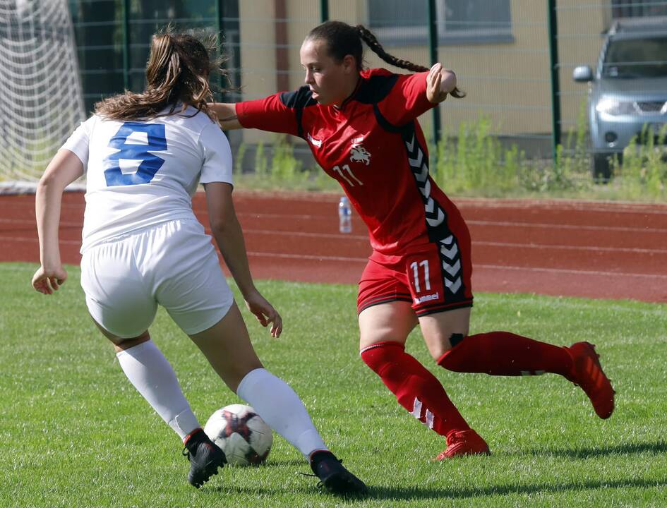 Baltijost taurė WU-17 futbolo rungtynės Lietuva - Estija 4:0