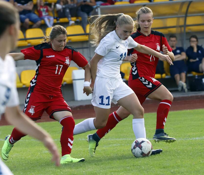 Baltijost taurė WU-17 futbolo rungtynės Lietuva - Estija 4:0