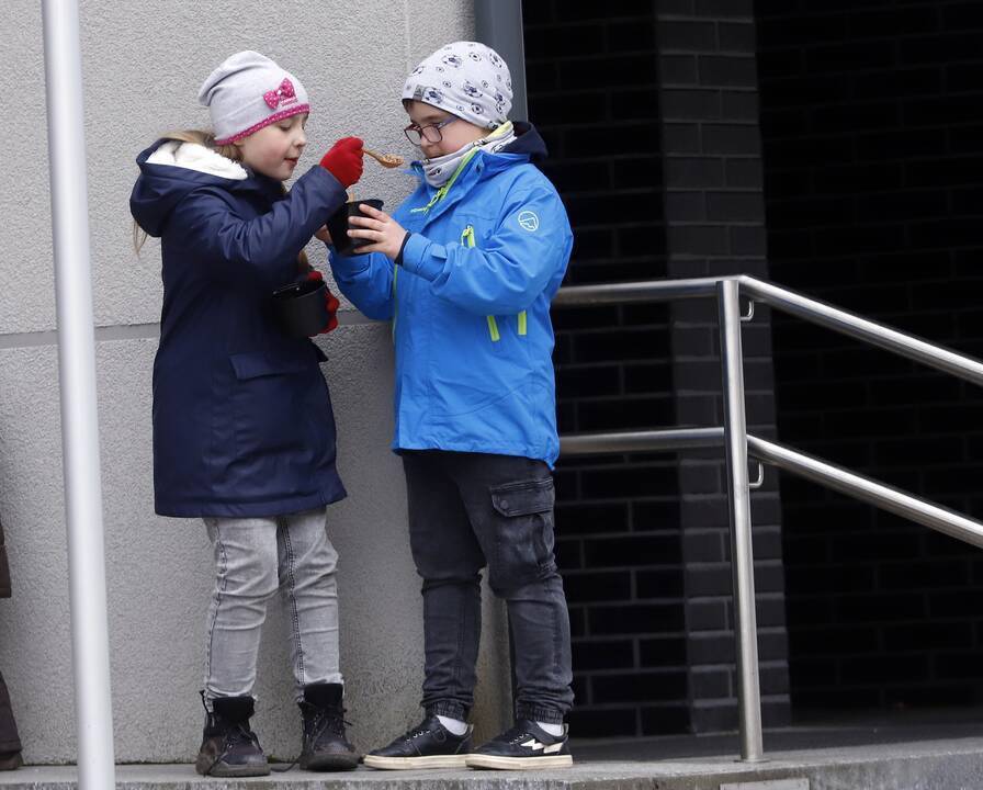 „Išleisk grikius į karą“ akcija Kaune