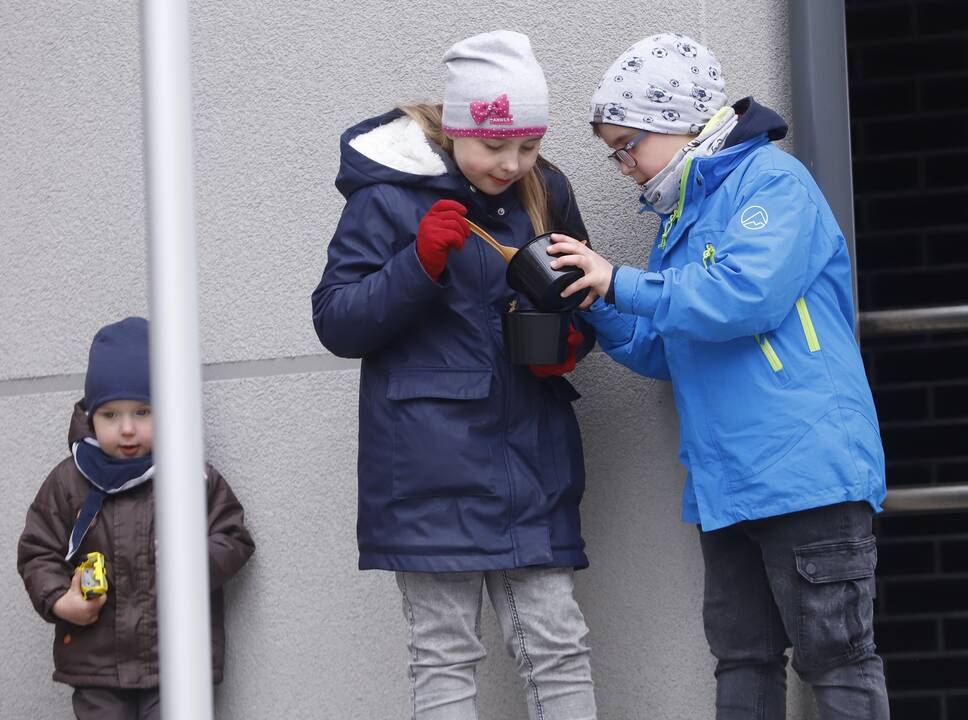 „Išleisk grikius į karą“ akcija Kaune