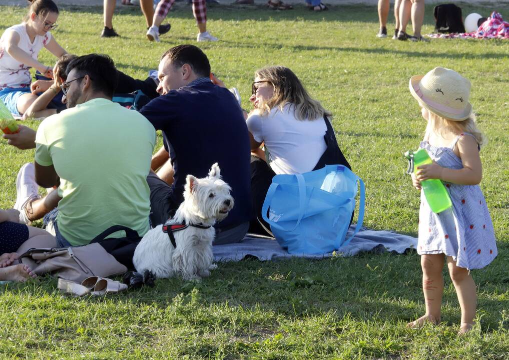 „Laisvės pikniko“ vakarinė dalis