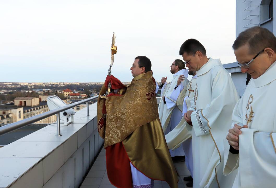 Šventinis palaiminimas Kaunui ir pasauliui