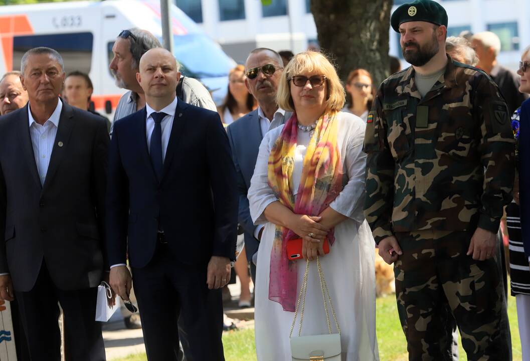 LŠS vadų keitimosi ceremonija