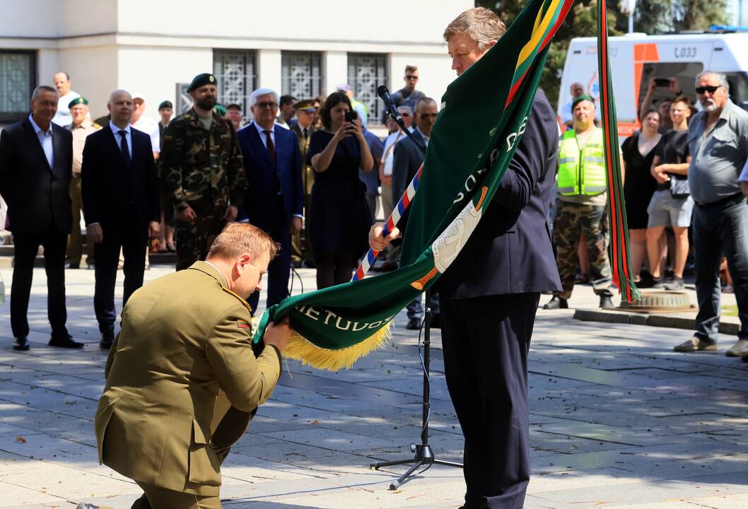 LŠS vadų keitimosi ceremonija