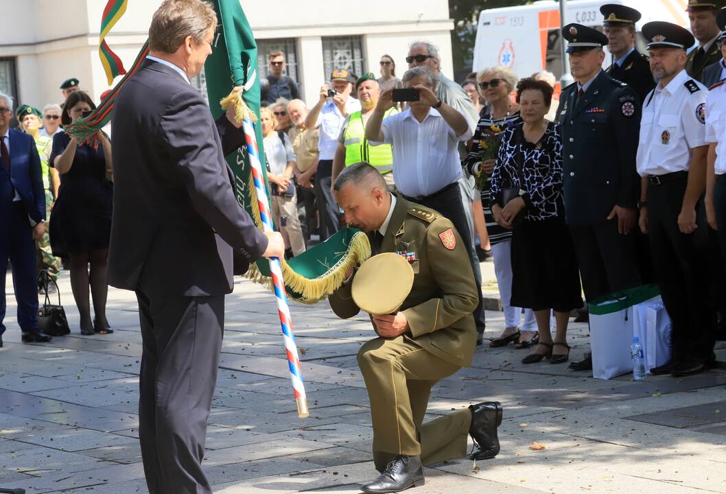 LŠS vadų keitimosi ceremonija