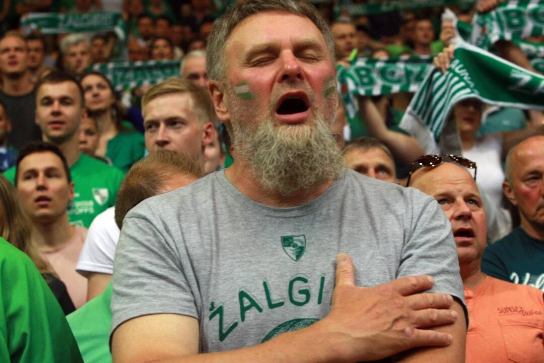 LKL finalas: " Kauno Žalgiris"- "Rytas"