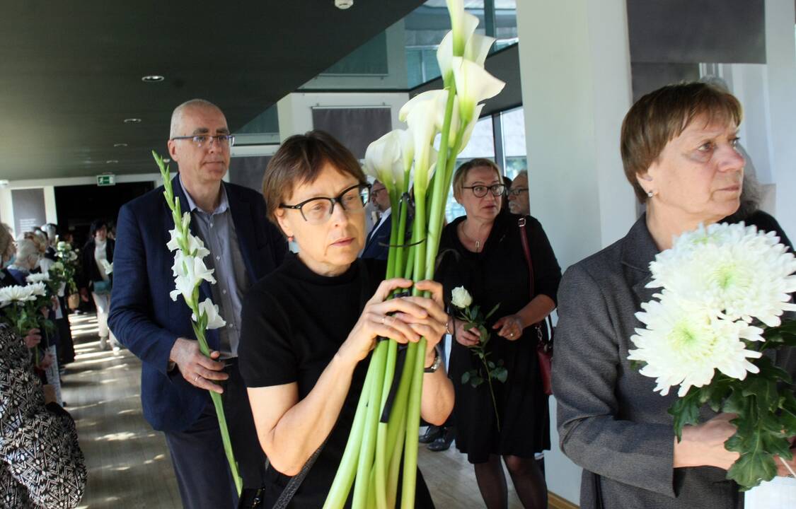 Kaunas atsisveikino su O. Daugeliu